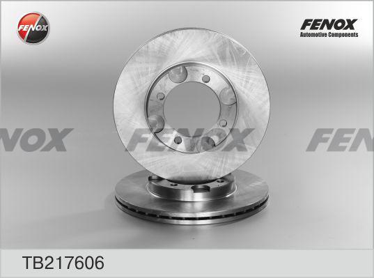 Fenox TB217606 - Bremžu diski autodraugiem.lv