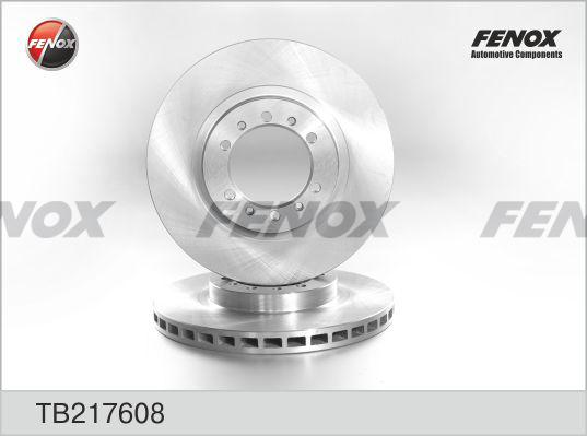 Fenox TB217608 - Bremžu diski autodraugiem.lv