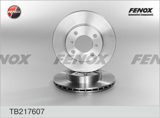Fenox TB217607 - Bremžu diski autodraugiem.lv