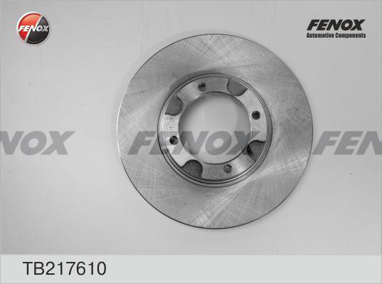 Fenox TB217610 - Bremžu diski autodraugiem.lv