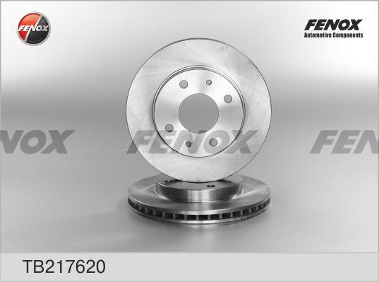Fenox TB217620 - Bremžu diski autodraugiem.lv