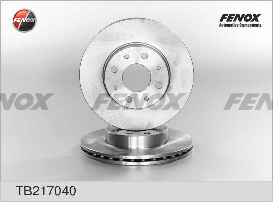 Fenox TB217040 - Bremžu diski autodraugiem.lv