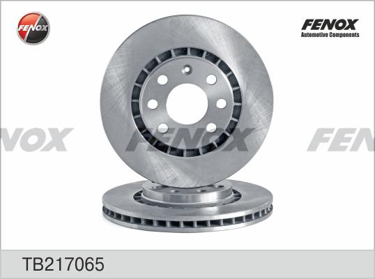 Fenox TB217065 - Bremžu diski autodraugiem.lv
