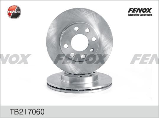 Fenox TB217060 - Bremžu diski autodraugiem.lv