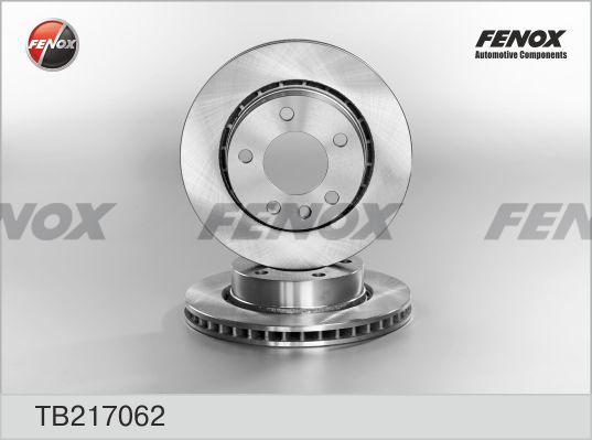 Fenox TB217062 - Bremžu diski autodraugiem.lv