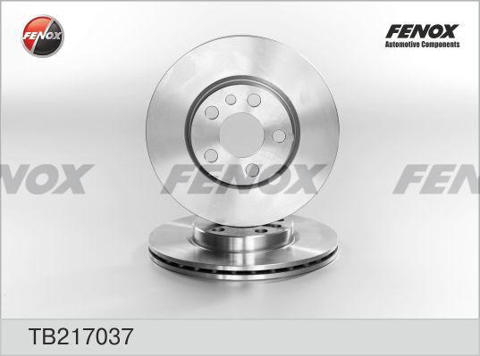 Fenox TB217037 - Bremžu diski autodraugiem.lv