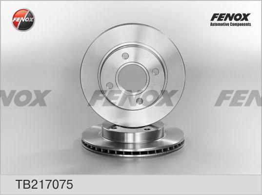Fenox TB217075 - Bremžu diski autodraugiem.lv