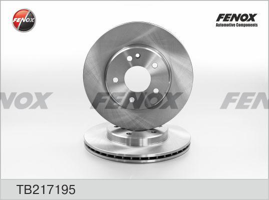 Fenox TB217195 - Bremžu diski autodraugiem.lv