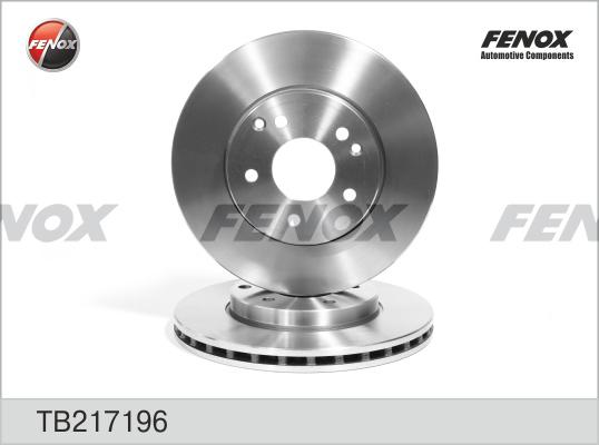 Fenox TB217196 - Bremžu diski autodraugiem.lv