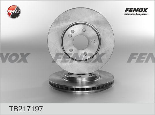 Fenox TB217197 - Bremžu diski autodraugiem.lv