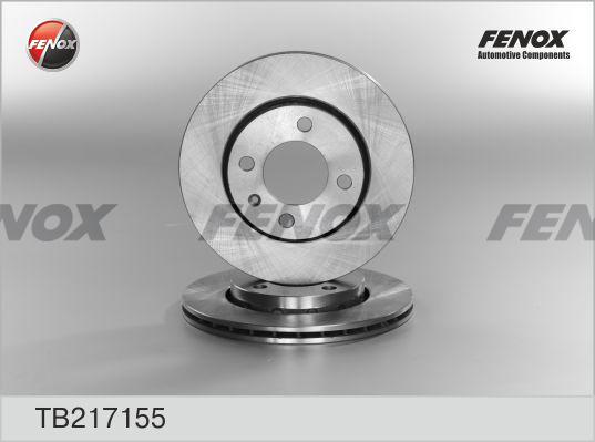 Fenox TB217155 - Bremžu diski autodraugiem.lv