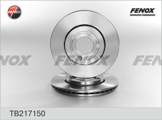 Fenox TB217150 - Bremžu diski autodraugiem.lv