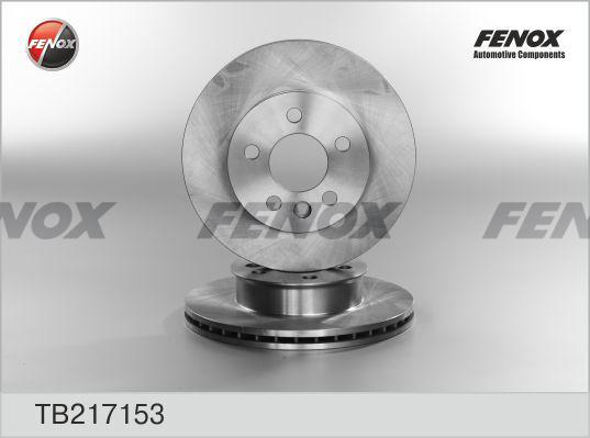 Fenox TB217153 - Bremžu diski autodraugiem.lv