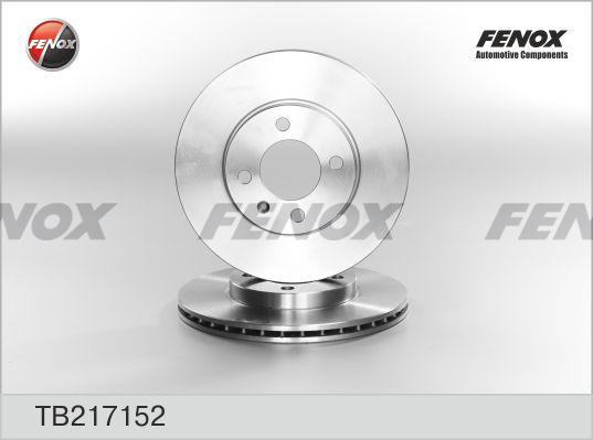 Fenox TB217152 - Bremžu diski autodraugiem.lv