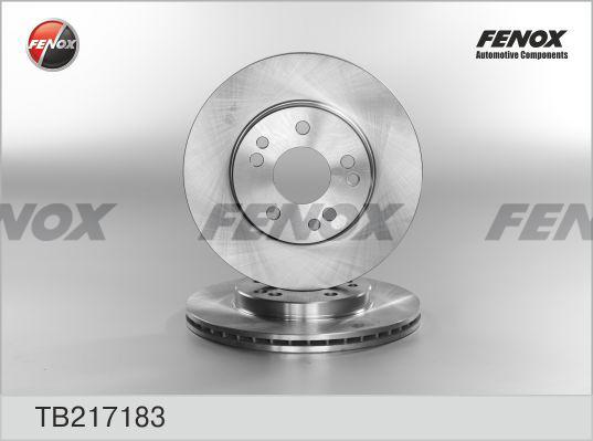 Fenox TB217183 - Bremžu diski autodraugiem.lv
