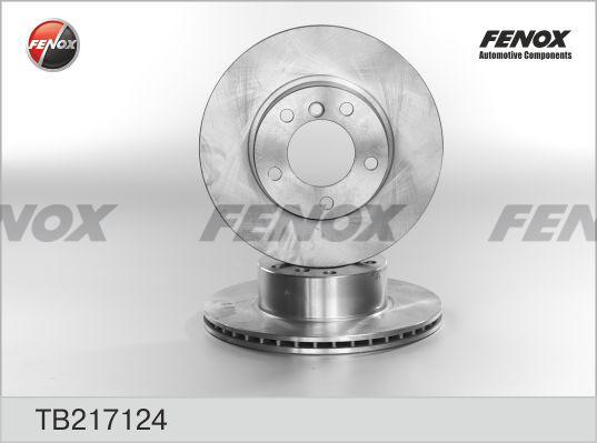 Fenox TB217124 - Bremžu diski autodraugiem.lv