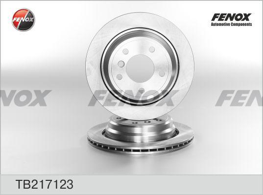 Fenox TB217123 - Bremžu diski autodraugiem.lv