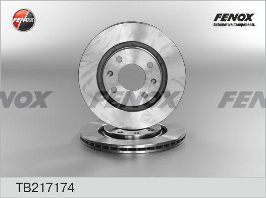 Fenox TB217174 - Bremžu diski autodraugiem.lv