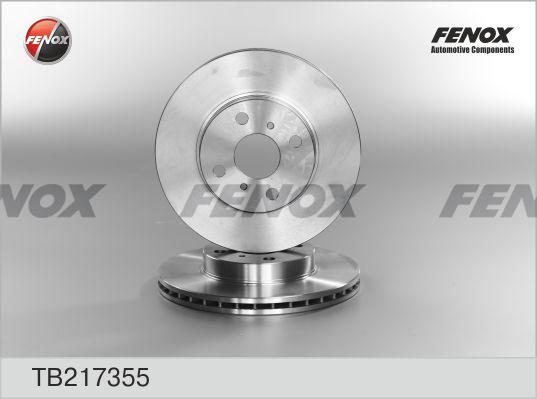 Fenox TB217355 - Bremžu diski autodraugiem.lv