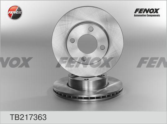 Fenox TB217363 - Bremžu diski autodraugiem.lv