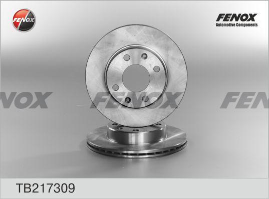 Fenox TB217309 - Bremžu diski autodraugiem.lv