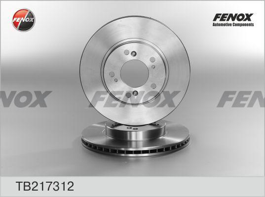 Fenox TB217312 - Bremžu diski autodraugiem.lv