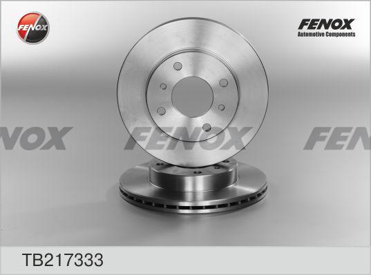 Fenox TB217333 - Bremžu diski autodraugiem.lv