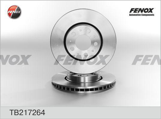 Fenox TB217264 - Bremžu diski autodraugiem.lv