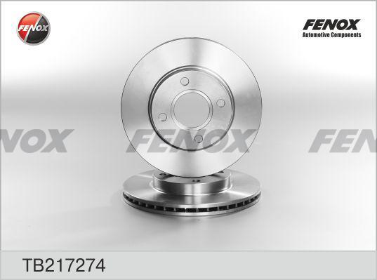 Fenox TB217274 - Bremžu diski autodraugiem.lv