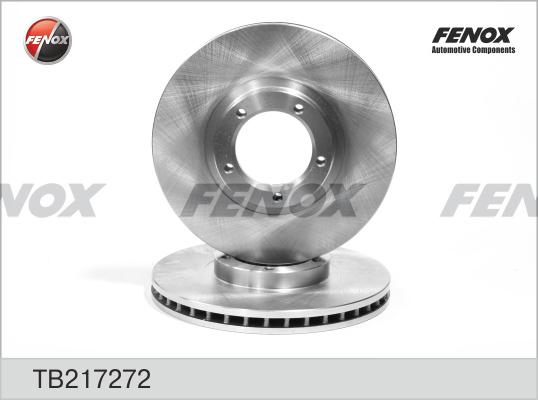 Fenox TB217272 - Bremžu diski autodraugiem.lv