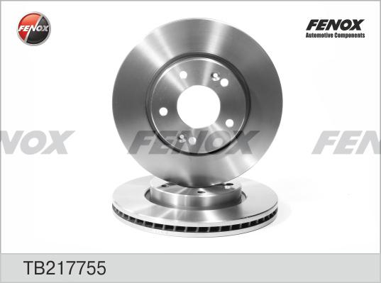 Fenox TB217755 - Bremžu diski autodraugiem.lv