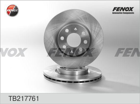 Fenox TB217761 - Bremžu diski autodraugiem.lv