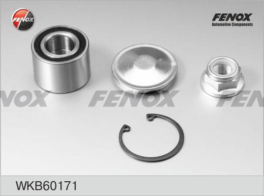 Fenox WKB60171 - Riteņa rumbas gultņa komplekts autodraugiem.lv