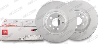Ferodo DDF1665C-D - Bremžu diski autodraugiem.lv