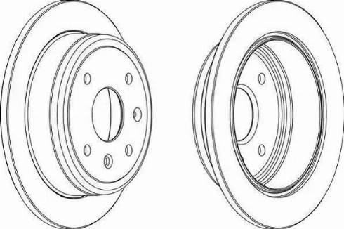 Alpha Brakes HTT-DW-004 - Bremžu diski autodraugiem.lv