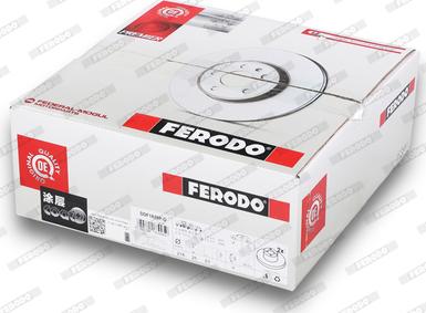 Ferodo DDF1829P-D - Bremžu diski autodraugiem.lv