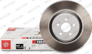 Ferodo DDF2561P-1-D - Bremžu diski autodraugiem.lv
