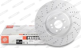 Ferodo DDF2207DC-1-D - Bremžu diski autodraugiem.lv