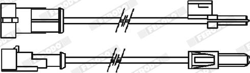 Ferodo FAI113 - Indikators, Bremžu uzliku nodilums autodraugiem.lv