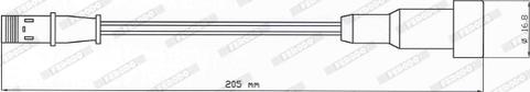 Ferodo FAI206 - Indikators, Bremžu uzliku nodilums autodraugiem.lv