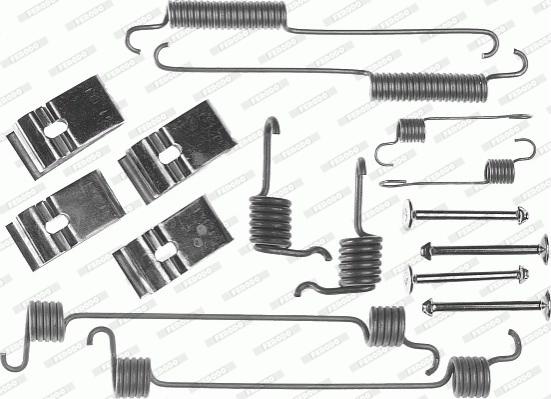 Ferodo FBA54 - Piederumu komplekts, Bremžu loki autodraugiem.lv