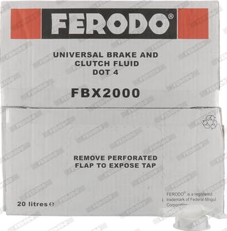 Ferodo FBX2000 - Bremžu šķidrums autodraugiem.lv