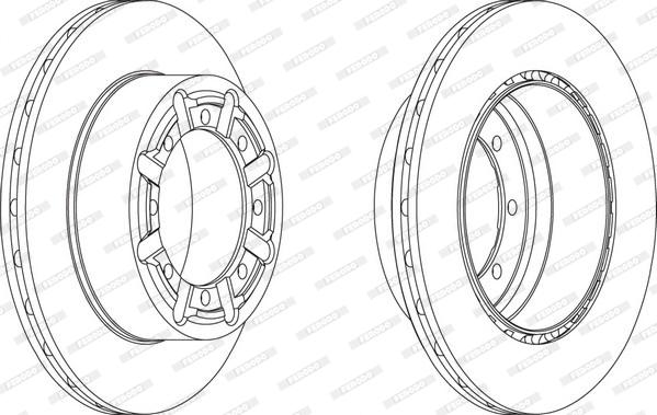 Kavo Parts BR-6863-C - Bremžu diski autodraugiem.lv