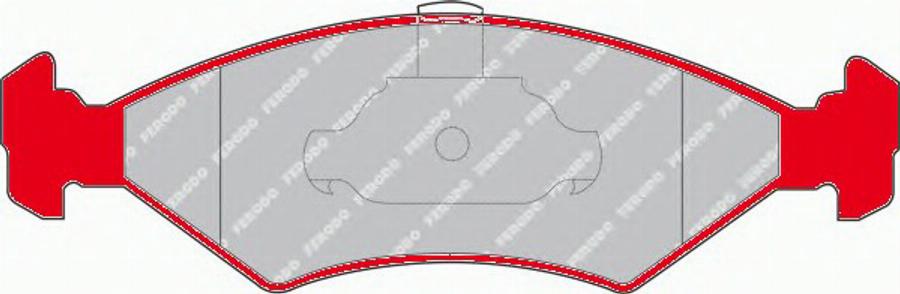 Ferodo FDS1081 - Bremžu uzliku kompl., Disku bremzes autodraugiem.lv