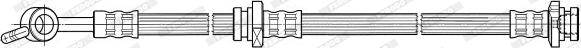 Ferodo FHY3058 - Bremžu šļūtene autodraugiem.lv