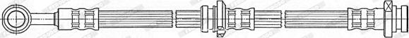 Ferodo FHY3020 - Bremžu šļūtene autodraugiem.lv