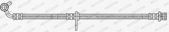 Ferodo FHY3191 - Bremžu šļūtene autodraugiem.lv
