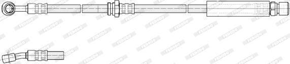 Ferodo FHY3197 - Bremžu šļūtene autodraugiem.lv