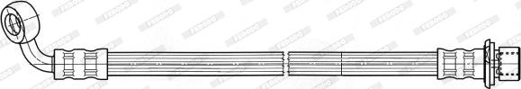 Ferodo FHY3154 - Bremžu šļūtene autodraugiem.lv
