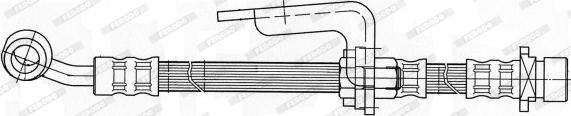 Ferodo FHY3151 - Bremžu šļūtene autodraugiem.lv